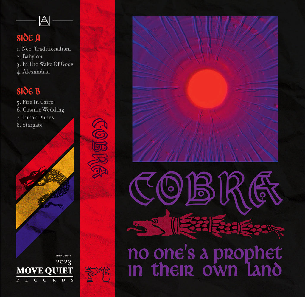 Cobra - No One Is A Prophet In Their Own Land - BRAND NEW CASSETTE TAPE