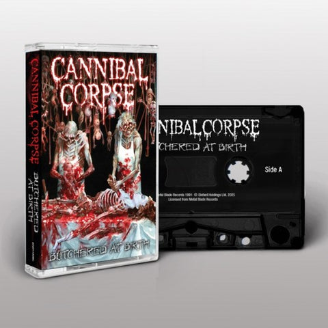 Cannibal Corpse - Butchered At Birth [Import] - BRAND NEW CASSETTE TAPE