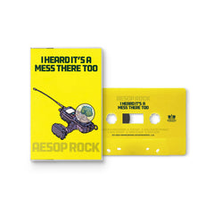 Aesop Rock - I Heard It's A Mess There Too - BRAND NEW CASSETTE TAPE