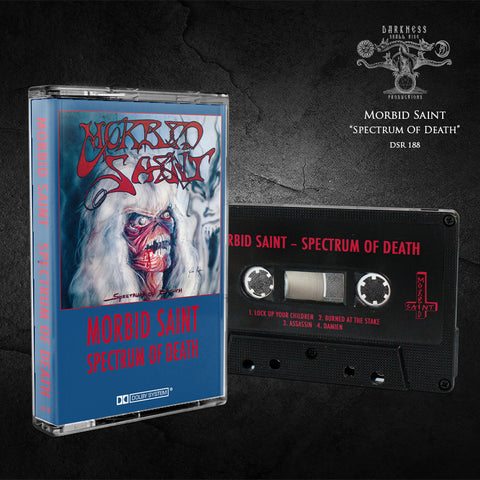 Morbid Saint (US) – Spectrum Of Death - BRAND NEW CASSETTE TAPE