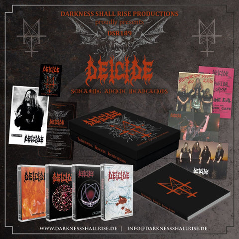 DEICIDE (US) – Screaming Ancient Incantations – BRAND NEW [4-Tape Box]