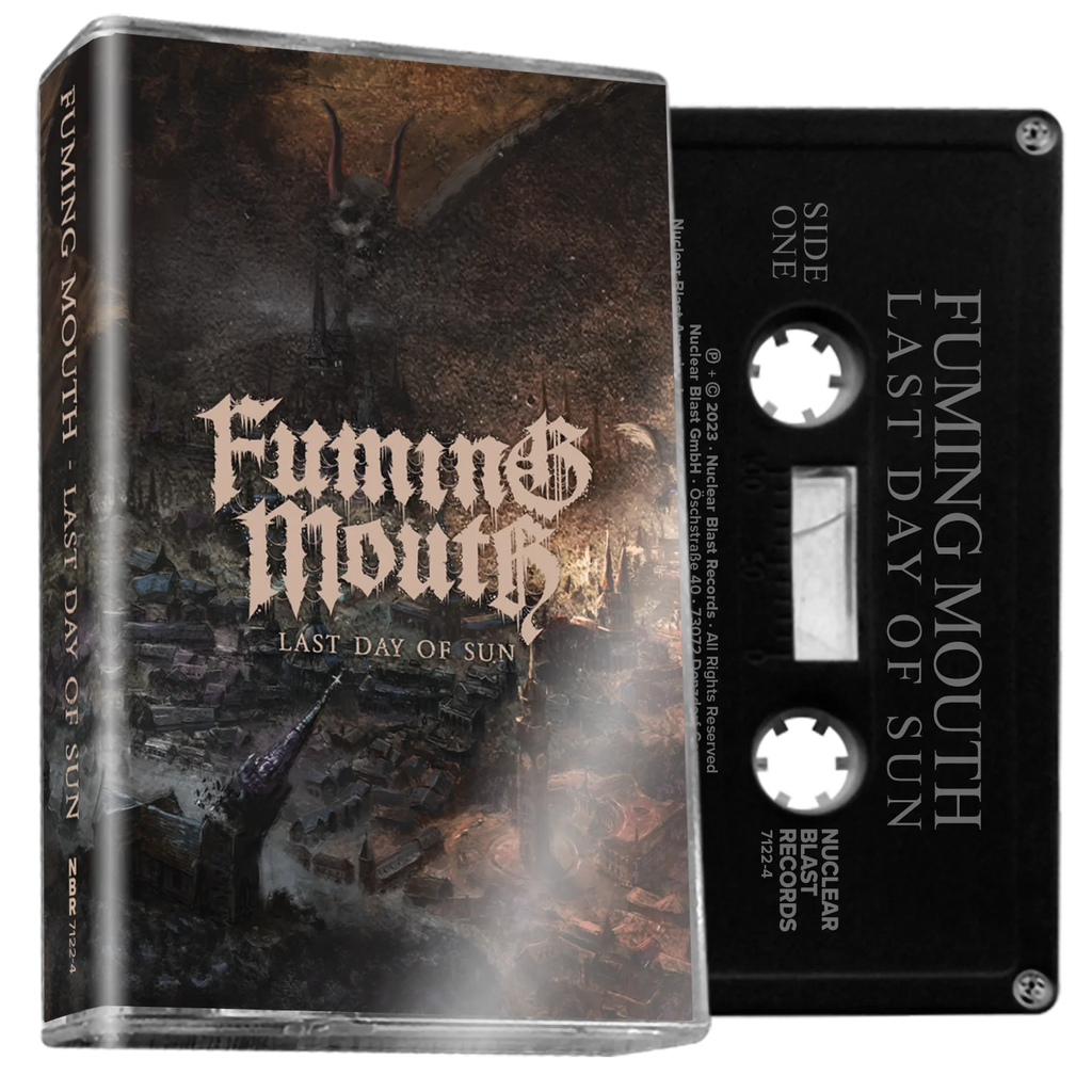 FUMING MOUTH - last day of sun - BRAND NEW CASSETTE TAPE