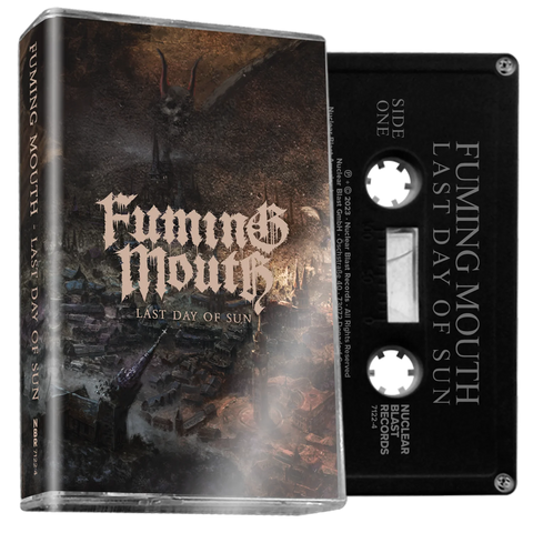 FUMING MOUTH - last day of sun - BRAND NEW CASSETTE TAPE