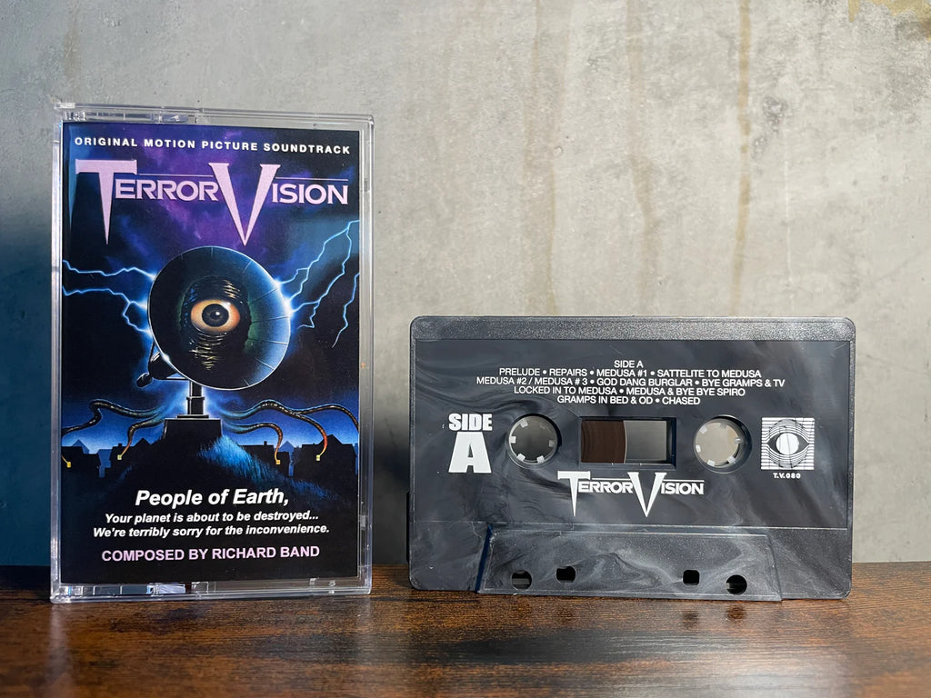 TERRORVISION (1986) - soundtrack - BRAND NEW CASSETTE TAPE TERRORVISION (1986) - soundtrack - BRAND NEW CASSETTE TAPE