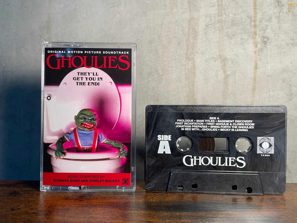 GHOULIES (1984) - soundtrack - BRAND NEW CASSETTE TAPE – TAPEHEAD CITY GHOULIES (1984) - soundtrack - BRAND NEW CASSETTE TAPE – TAPEHEAD CITY