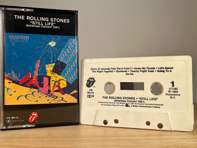 THE ROLLING STONES - Still Life (American Concert 1981) - CASSETTE TAPE