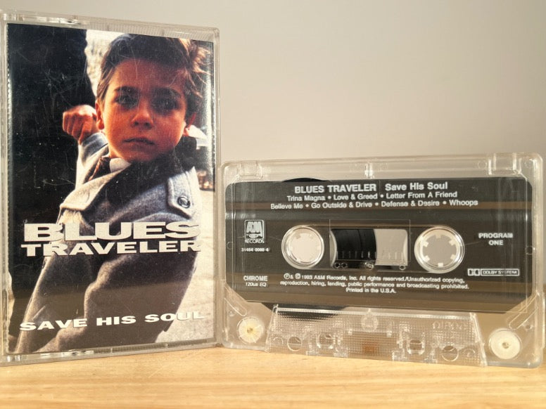 BLUES TRAVELER - Save His Soul - CASSETTE TAPE