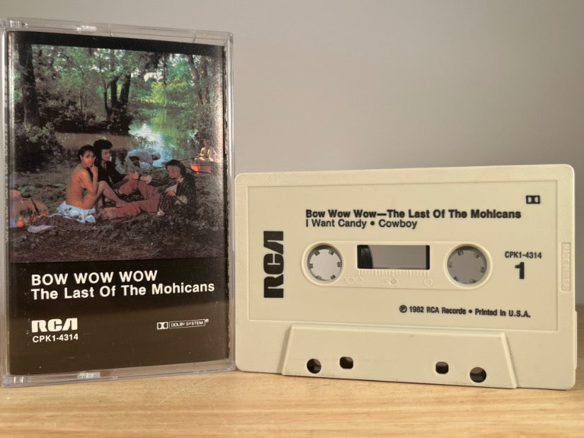 BOW WOW WOW - The Last Of The Mohicans - CASSETTE TAPE