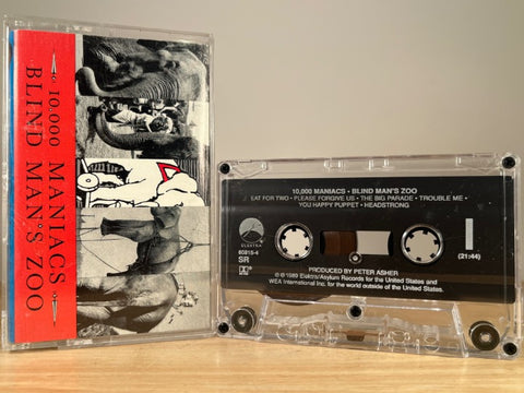 10,000 MANIACS - Blind Man's Zoo - CASSETTE TAPE