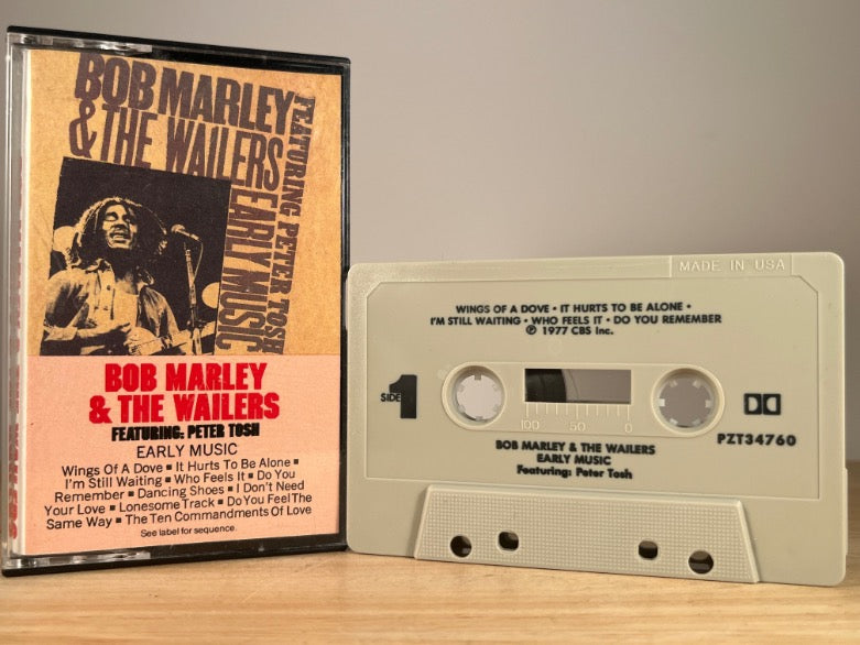 BOB MARLEY & THE WAILERS - Early Music - CASSETTE TAPE