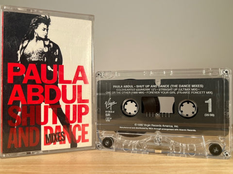 PAULA ABDUL – Shut Up and Dance – CASSETTE TAPE