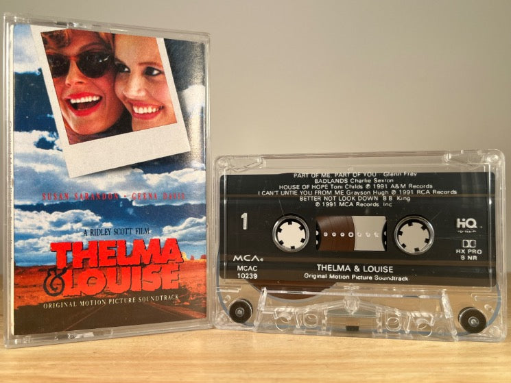 VARIOUS ARTISTS - Thelma & Louise (Original Motion Picture Soundtrack) - CASSETTE TAPE