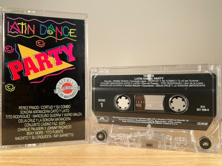 VARIOUS ARTISTS - Latin Dance Party - CASSETTE TAPE