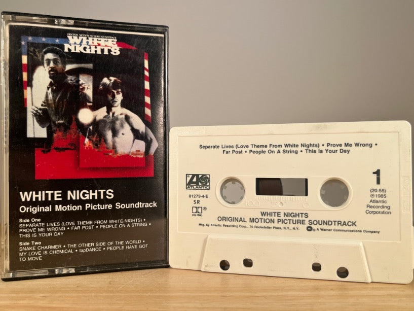 VARIOUS ARTISTS - White Nights (Original Motion Picture Soundtrack) - CASSETTE TAPE