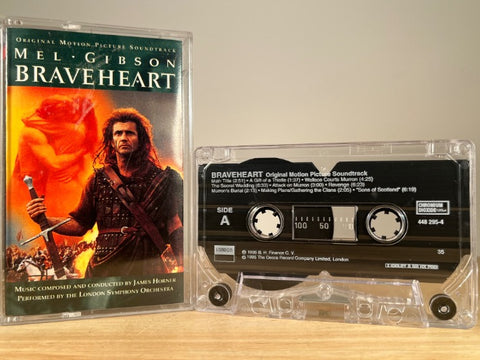 JAMES HORNER - Braveheart (Original Motion Picture Soundtrack) - CASSETTE TAPE