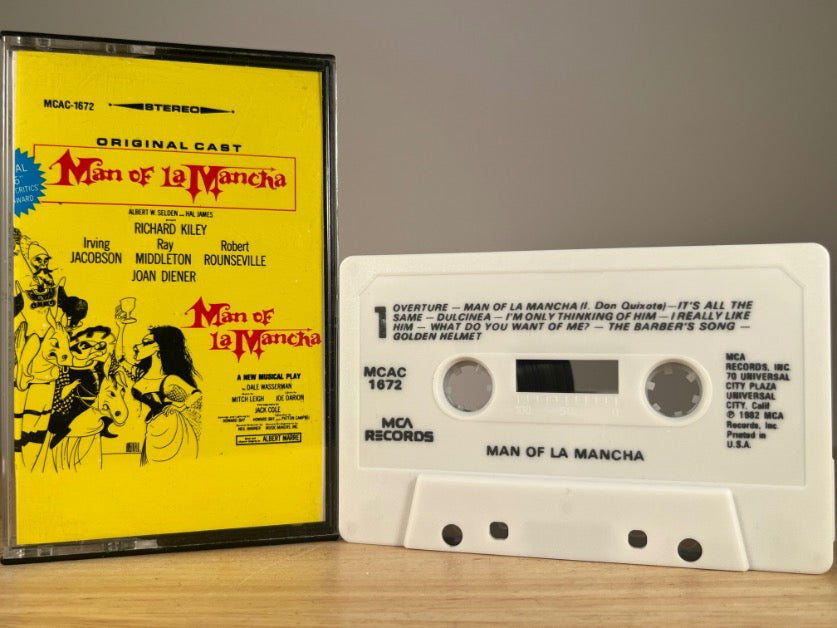 VARIOUS ARTISTS - Man of La Mancha (Original Cast Recording) - CASSETTE TAPE