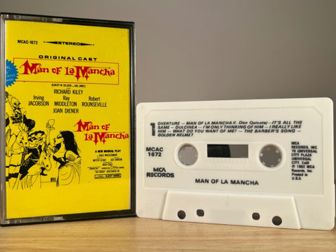 VARIOUS ARTISTS - Man of La Mancha (Original Cast Recording) - CASSETTE TAPE