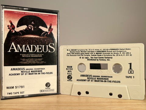 W. A. MOZART - Amadeus (Original Soundtrack) - CASSETTE TAPE