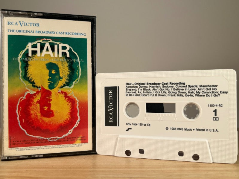 VARIOUS ARTISTS - Hair (Original Broadway Cast Recording) - CASSETTE TAPE