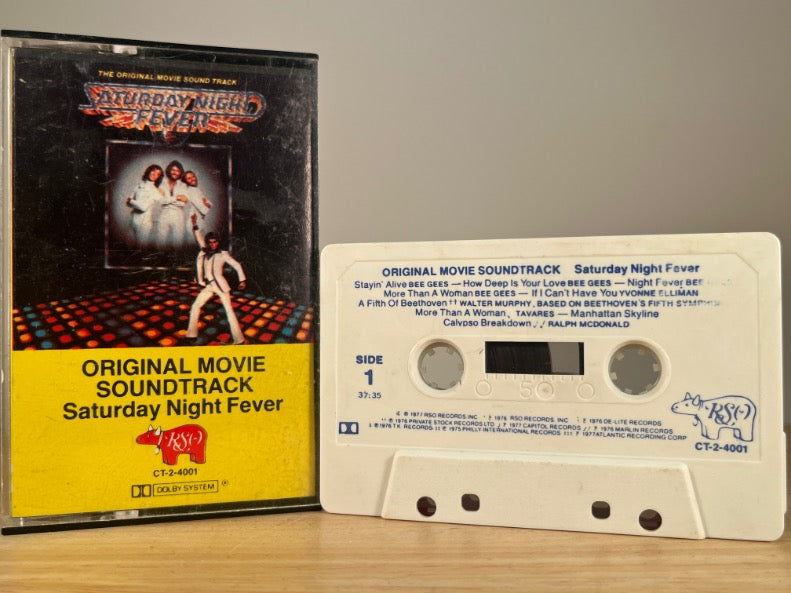 VARIOUS ARTISTS - Saturday Night Fever (Original Motion Picture Soundtrack) - CASSETTE TAPE-2