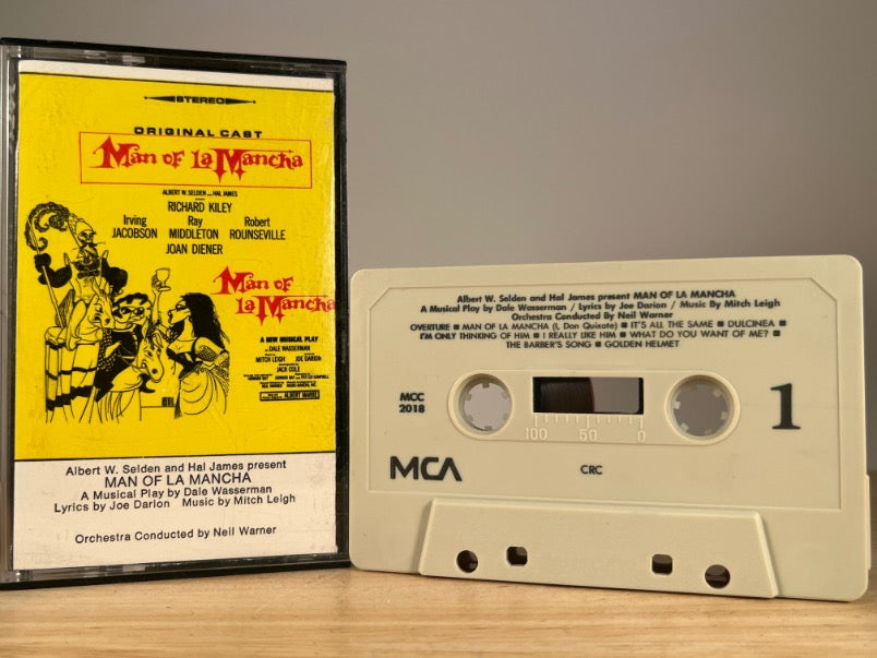 VARIOUS ARTISTS - Man of La Mancha (Original Cast Recording) - CASSETTE TAPE-2