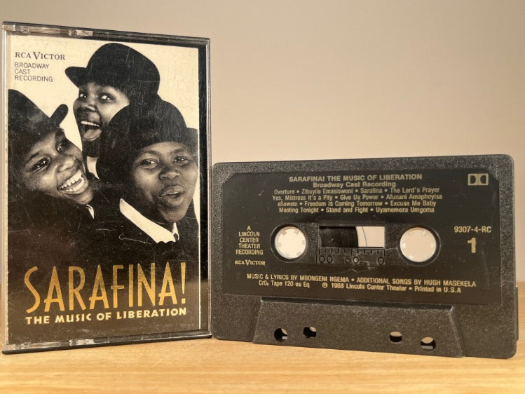 VARIOUS ARTISTS - Sarafina! The Music of Liberation - CASSETTE TAPE