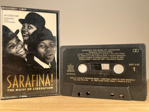 VARIOUS ARTISTS - Sarafina! The Music of Liberation - CASSETTE TAPE