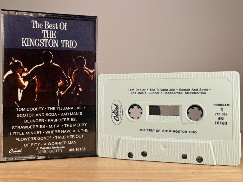 THE KINGSTON TRIO – The Best Of The Kingston Trio – CASSETTE TAPE