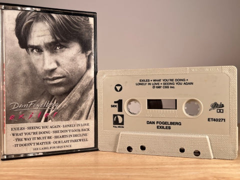 DAN FOGELBERG – Exiles – CASSETTE TAPE