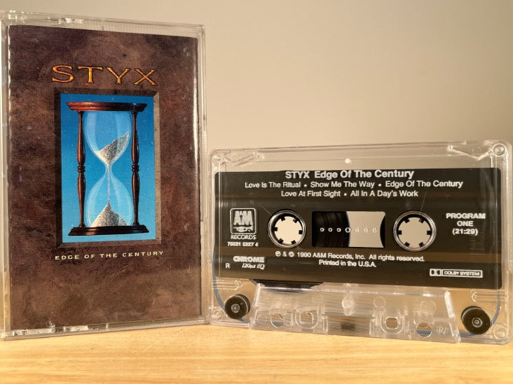 STYX – Edge Of The Century – CASSETTE TAPE