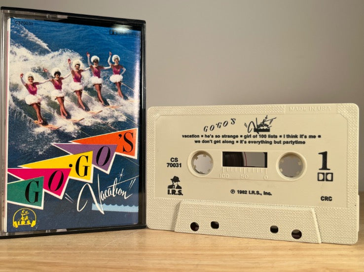 THE GO-GO’S – Vacation – CASSETTE TAPE
