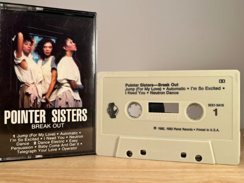POINTER SISTERS – Break Out – CASSETTE TAPE