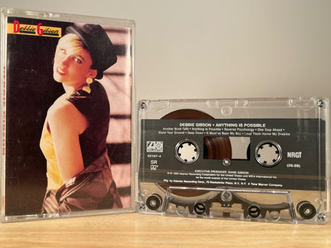 DEBBIE GIBSON – Anything Is Possible – CASSETTE TAPE