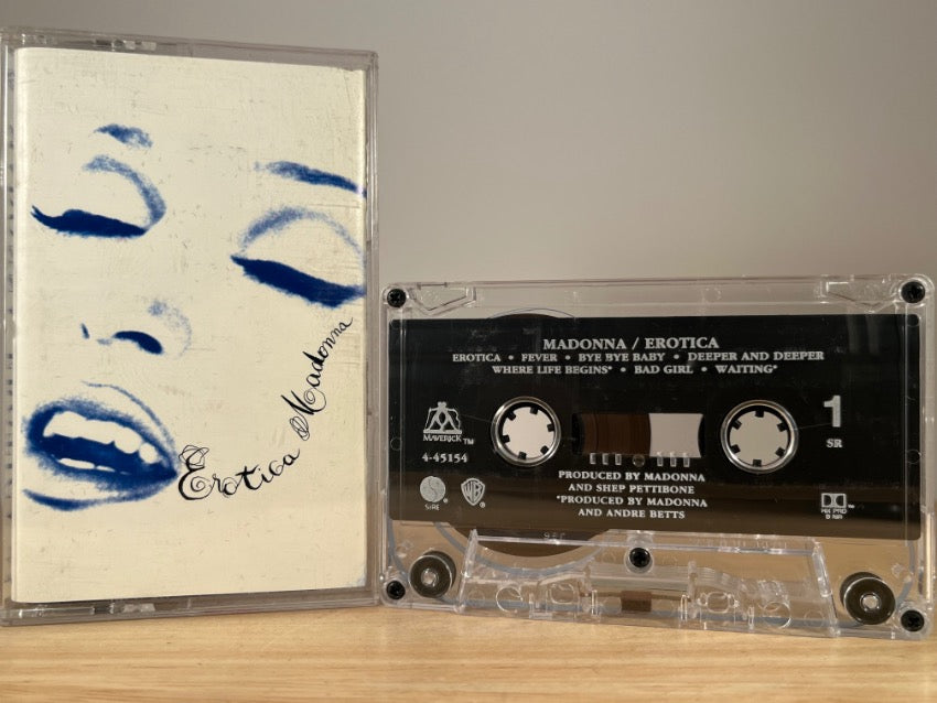 MADONNA – Erotica – CASSETTE TAPE