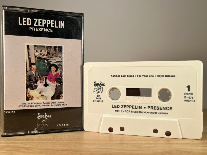 LED ZEPPELIN – Presence – CASSETTE TAPE