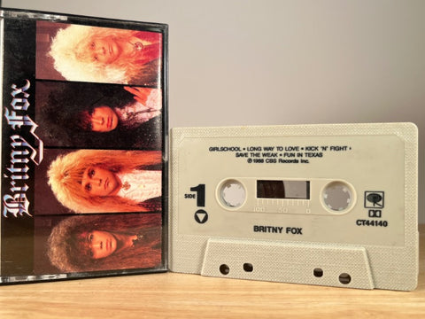 BRITNY FOX – Britny Fox – CASSETTE TAPE