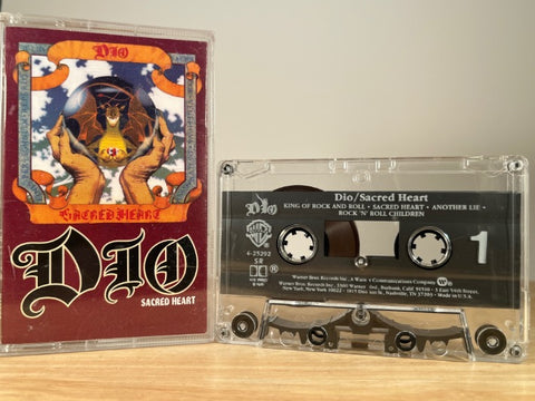 DIO - Sacred Heart - CASSETTE TAPE