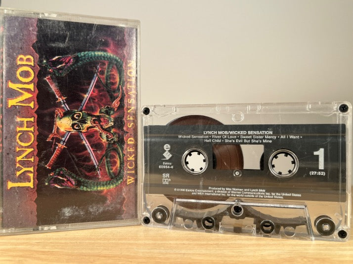 LYNCH MOB - Wicked Sensation - CASSETTE TAPE
