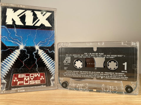 KIX - Blow My Fuse - CASSETTE TAPE