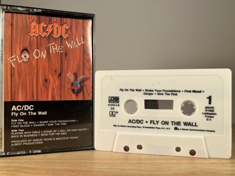AC/DC - Fly on the Wall - CASSETTE TAPE