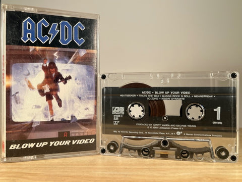 AC/DC - Blow Up Your Video - CASSETTE TAPE