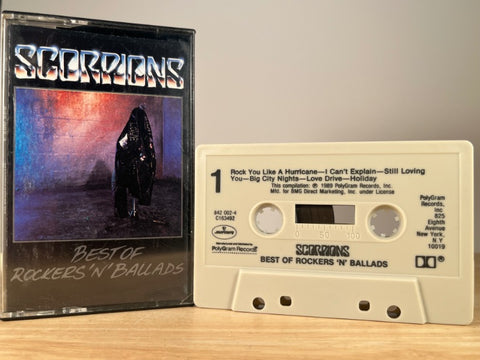 SCORPIONS - Best of Rockers ‘n’ Ballads - CASSETTE TAPE