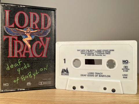 LORD TRACY - Deaf Gods of Babylon - CASSETTE TAPE
