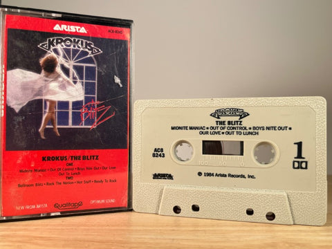 KROKUS - The Blitz - CASSETTE TAPE