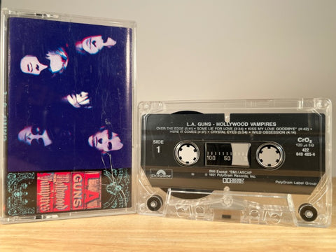 L.A. GUNS - Hollywood Vampires - CASSETTE TAPE