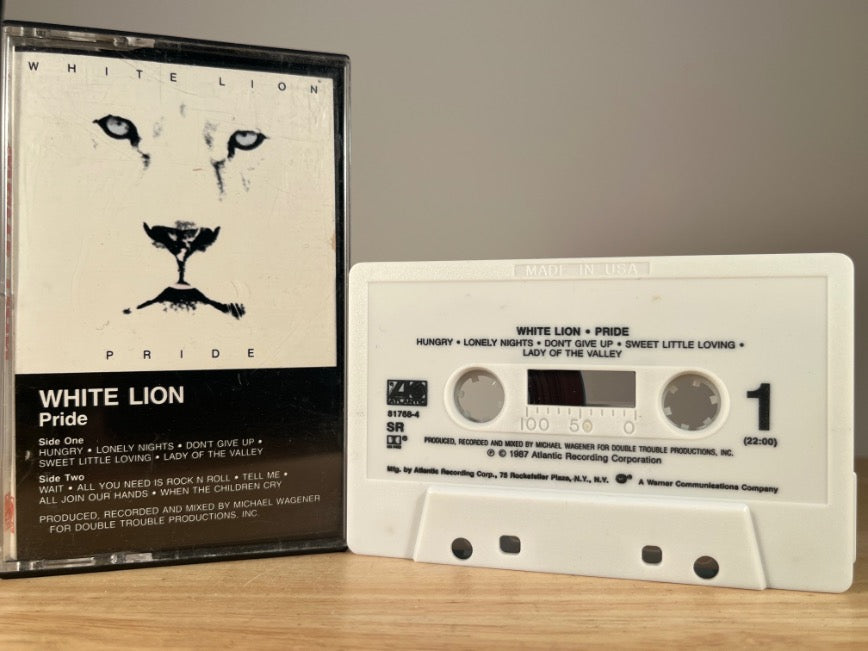 WHITE LION - Pride - CASSETTE TAPE