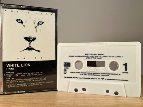 WHITE LION - Pride - CASSETTE TAPE