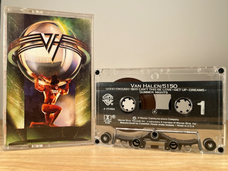 VAN HALEN - 5150 - CASSETTE TAPE