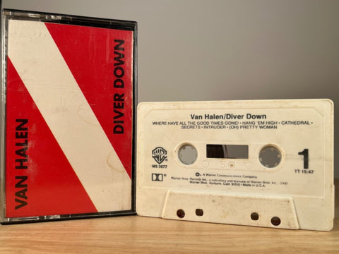 VAN HALEN - Diver Down - CASSETTE TAPE