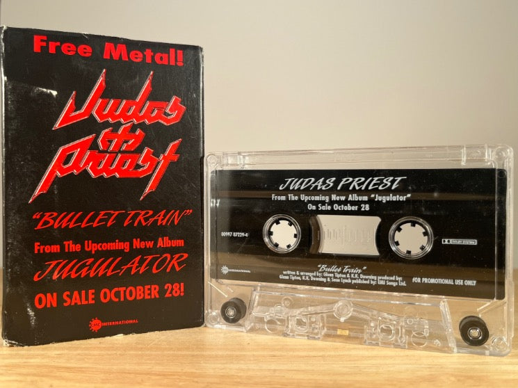 JUDAS PRIEST - Bullet Train (Jugulator promo) - CASSETTE TAPE